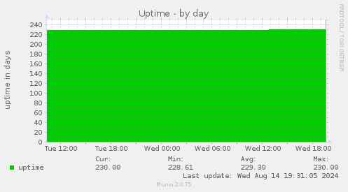 daily graph