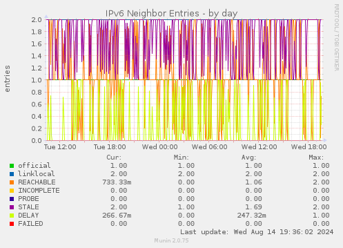 IPv6 Neighbor Entries